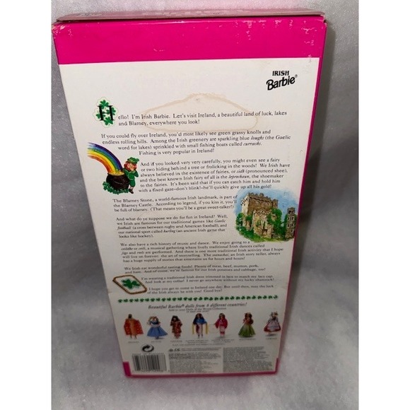 Barbie Dolls of the World Collection Irish Barbie Special Edition Mattel - Picture 6 of 7